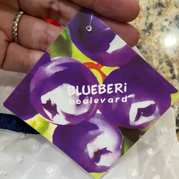 Blueberi Boulevard Red, White, and Blue Kids Matching Set - Picture 4 of 6